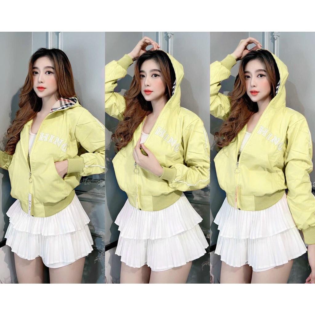 ÁO KHOÁC DÙ NỮ CÓ MŨ THỜI TRANG HOTTREND HÀN QUỐC SIÊU SANG CHO CÁC CHỊ EM