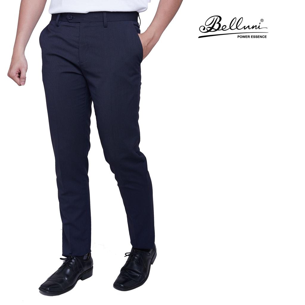 Quần tây nam công sở slimfit hàng hiệu cao cấp BELLUNI - QTS.PRS.BE.3.BG1