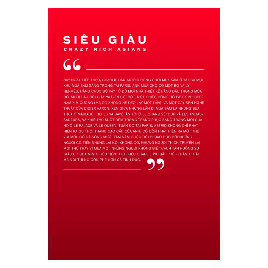 Sách Giới Siêu Giàu Châu Á 1 - Siêu Giàu