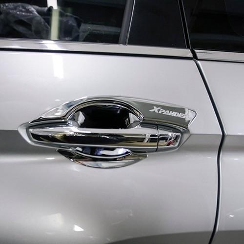 Bộ ốp tay nắm + ốp hõm xe Mitsubishi Xpander