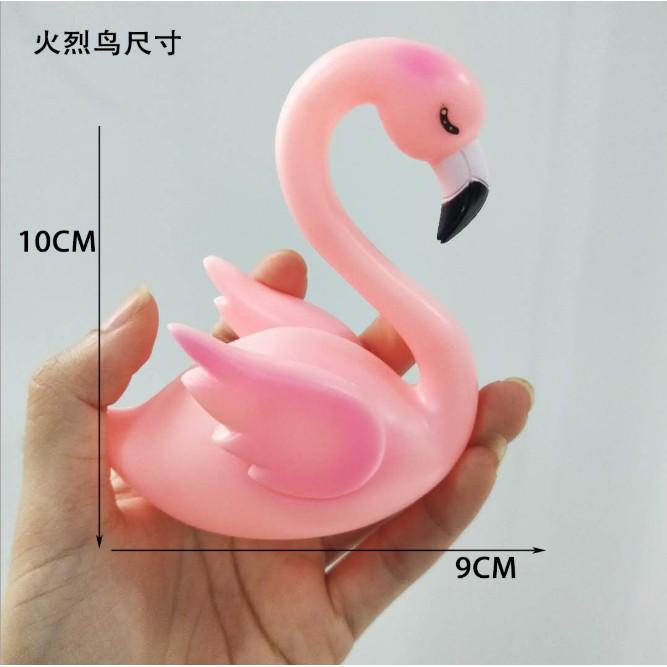 Mô hình đôi hồng hạc silicone thích hợp trang trí bánh cưới, bánh sinh nhật, tiểu cảnh, DIY