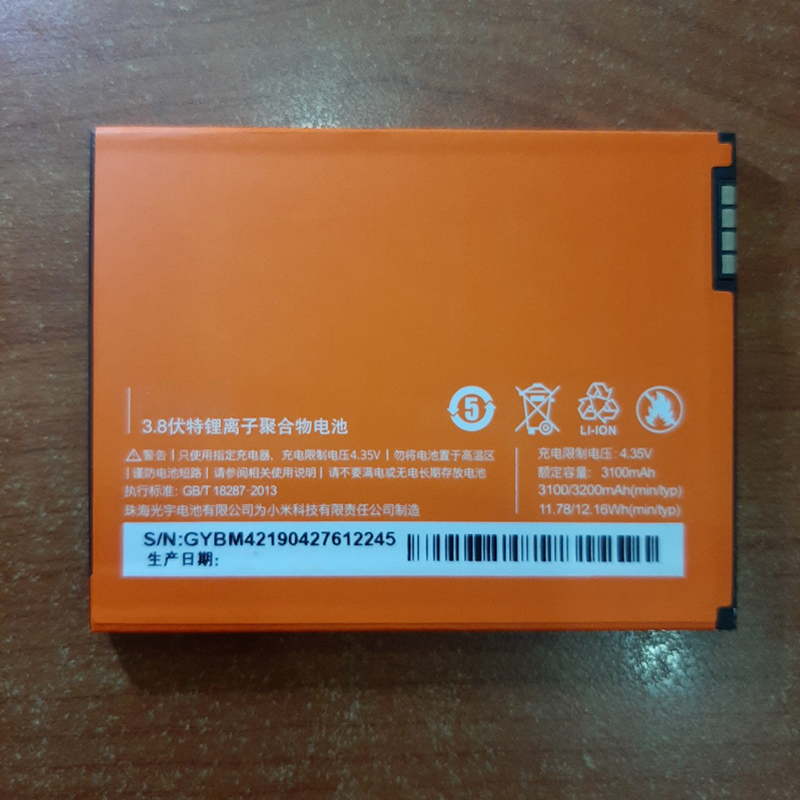 Pin Dành Cho điện thoại Xiaomi Redmi Note