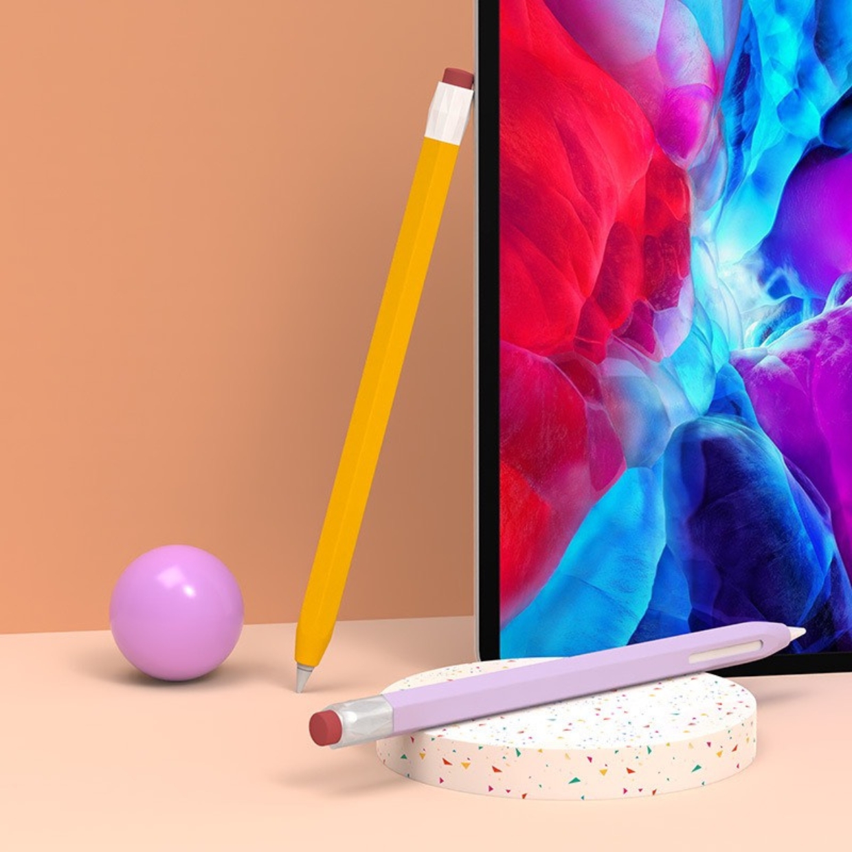 Ốp Case Bảo Vệ Dành Cho Apple Pencil 2, Kai.N Retro, Kiểu Dáng Bút Chì - Hàng Chính Hãng