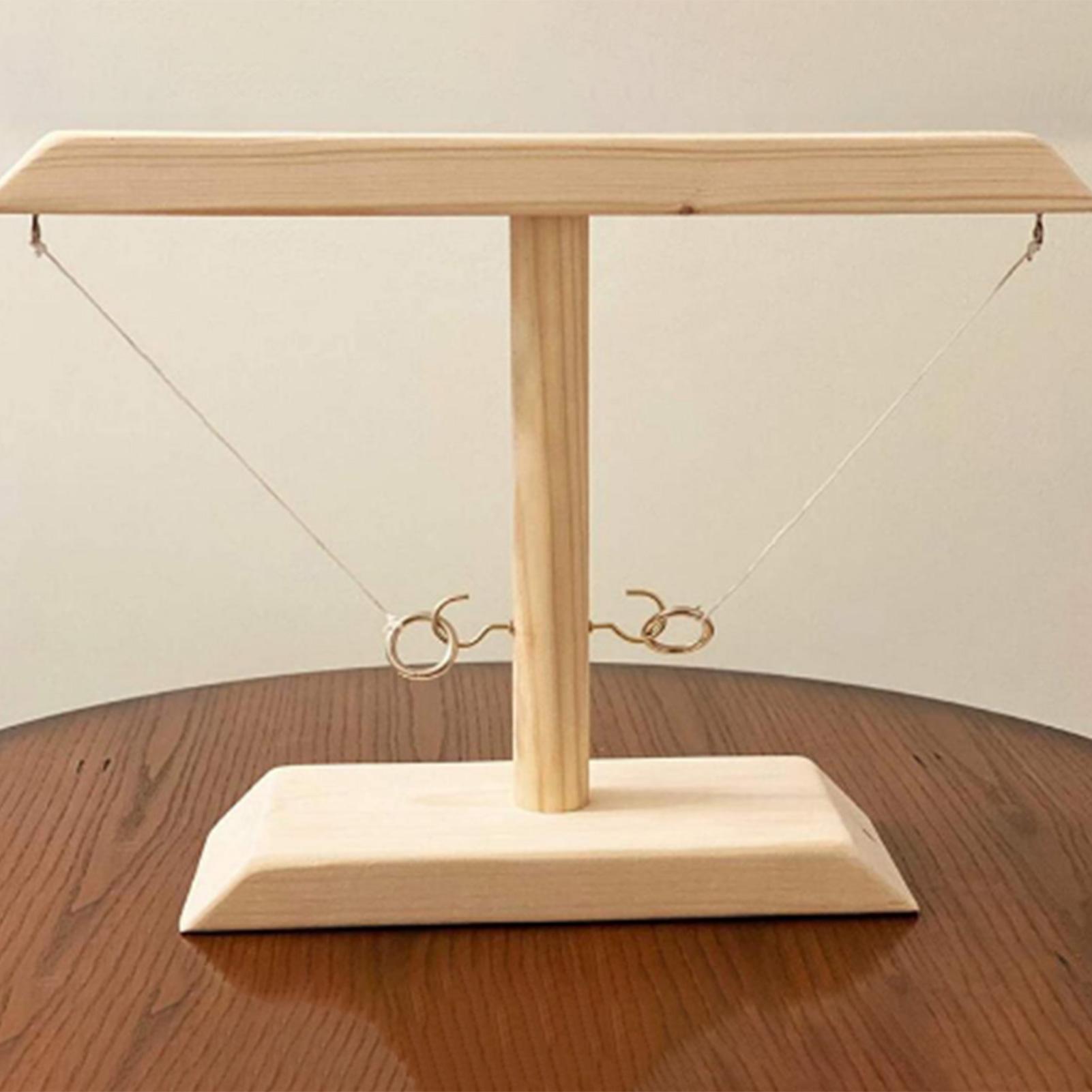 Bộ Đồ Chơi Ném Vòng Bằng Gỗ