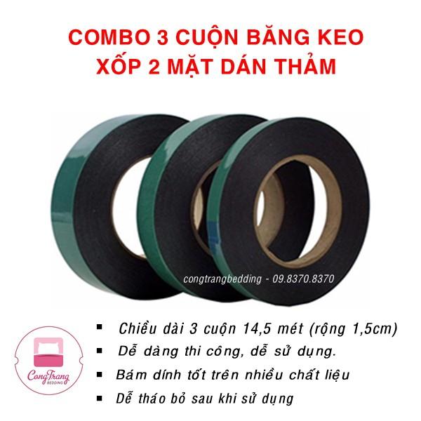 Một mét vuông thảm trải sàn sự kiện indo loại dày - Khổ Ngang 2 mét