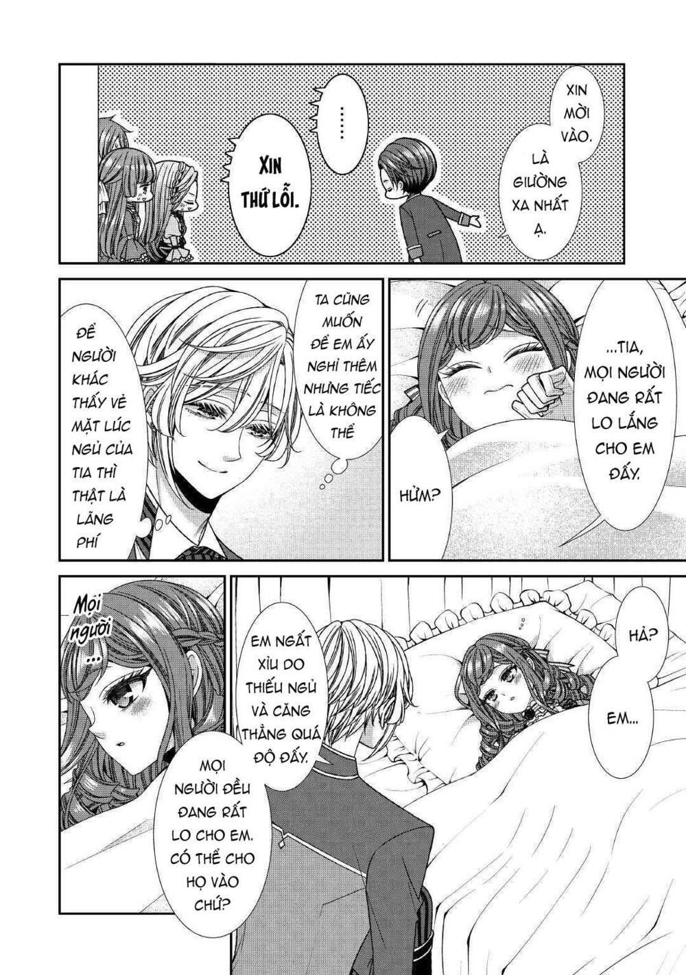 nhật ký theo dõi vị hôn thê tự nhận mình là nữ phụ phản diện 1 chapter 14 30