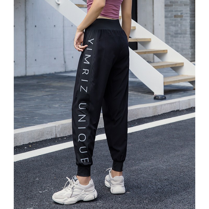 Quần Jogger nữ Louro QL101, mẫu quần tập gym nữ dáng rộng che mọi khuyết điểm, phù hợp tập luyện, đi chơi