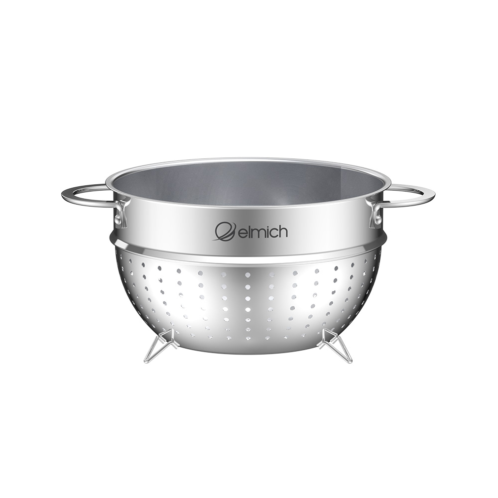 Xửng Hấp Đa Năng Inox 304 Elmich EL2550IN Size 22-26cm, Hàng Chính Hãng - JoyMall