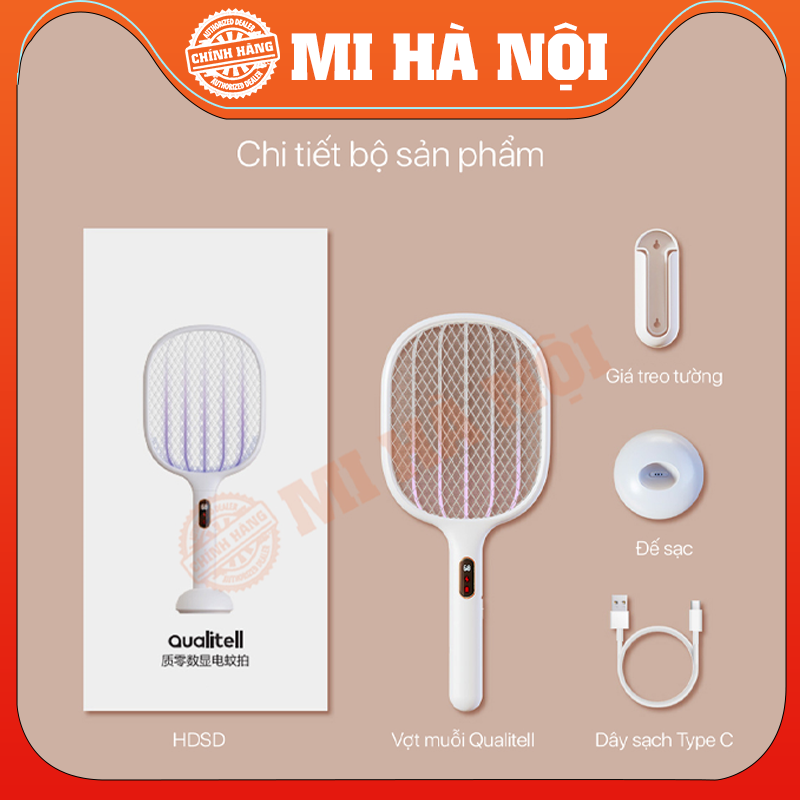 Vợt Bắt Muỗi Xiaomi Qualitell S1 / S1 Pro – Kết nối app - hàng chính hãng