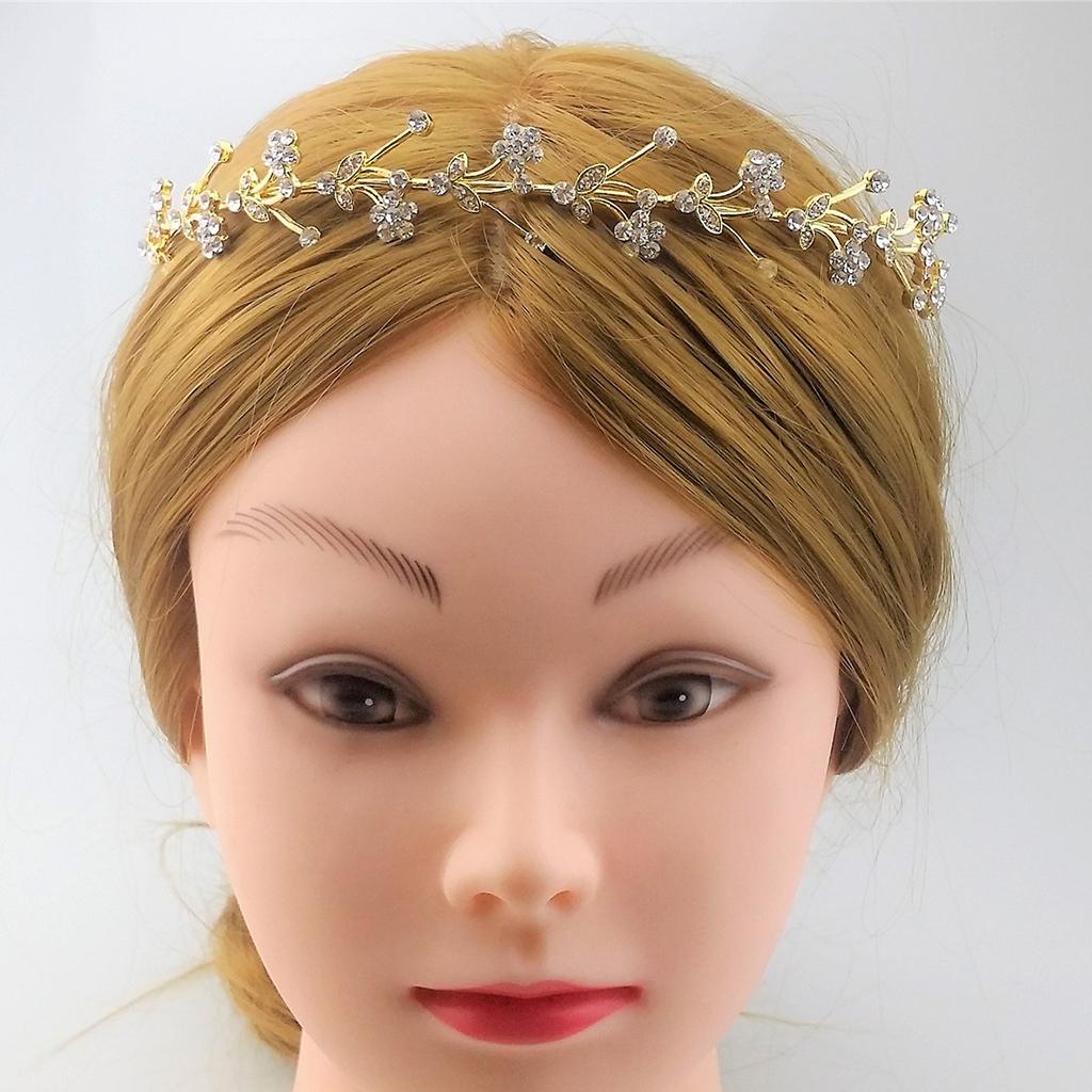 Rhinestone Wedding Tiara Bridal Headband Queen Tiara Princess Crown