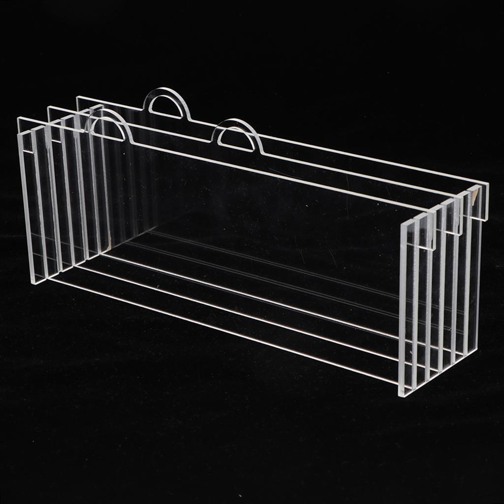 1 Pack 5pcs Clear Acrylic Board Soap Loaf   Divider For DIY Shaping Tools