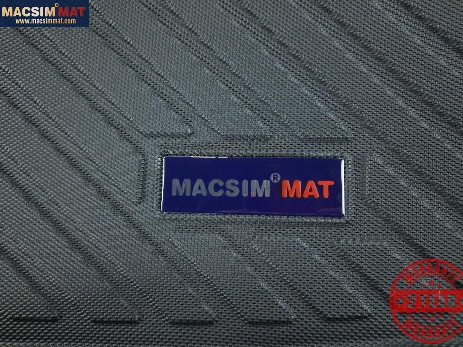 Thảm lót cốp Mercedes E class w212 nhãn hiệu Macsim chất liệu TPV cao cấp màu đen
