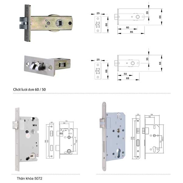 Khóa điện tử thông minh khóa vân tay cửa gỗ PASINI PS01VG50 - Thân khóa tự động, 5 cách mở cửa, mở khoá vân tay - Hàng Chính hãng