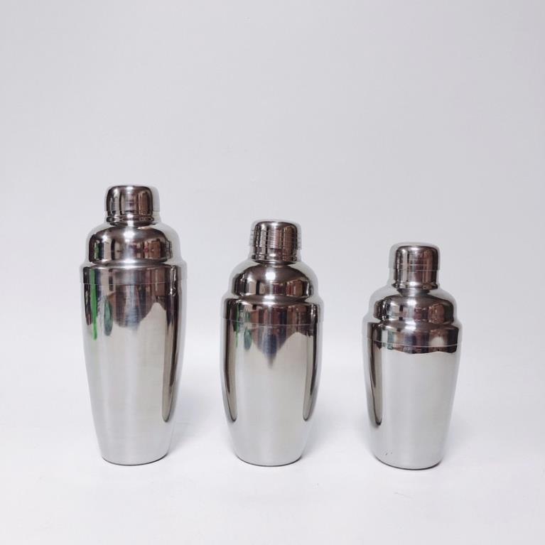 Bình lắc rượu (Cocktail Shaker) bằng Inox 304 Cao cấp 350ml 500ml 700ml