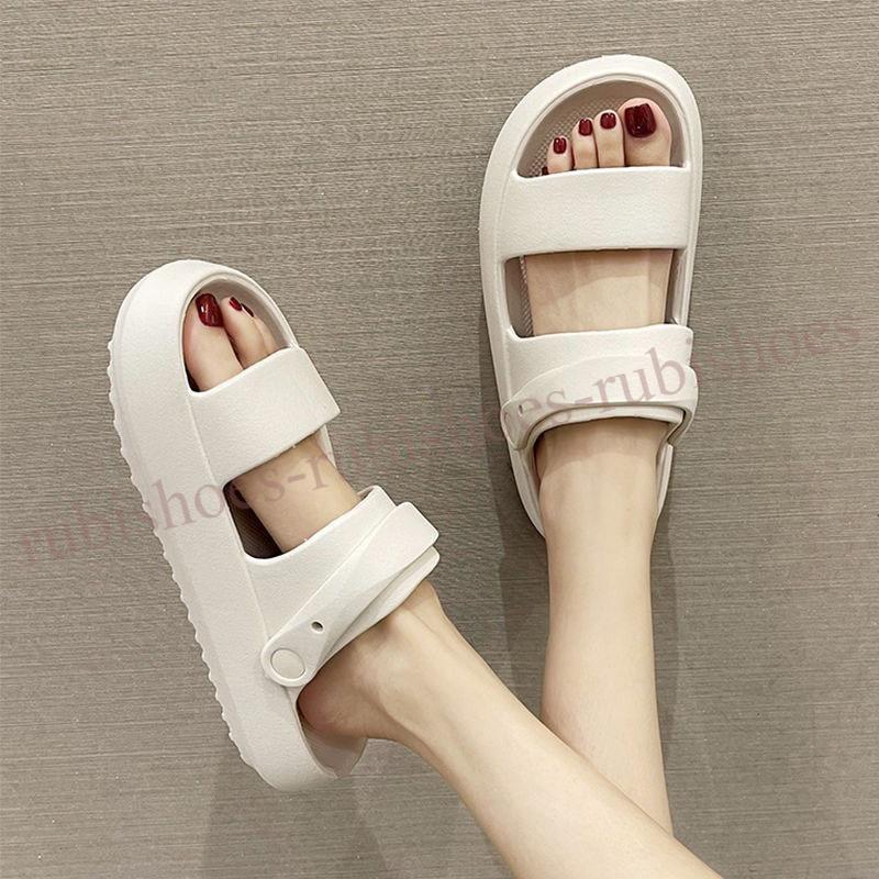 DÉP SANDAL BÁNH MÌ ''RUBISHOES'' NAM NỮ 2 QUAI NGANG SIÊU ÊM-SDA17