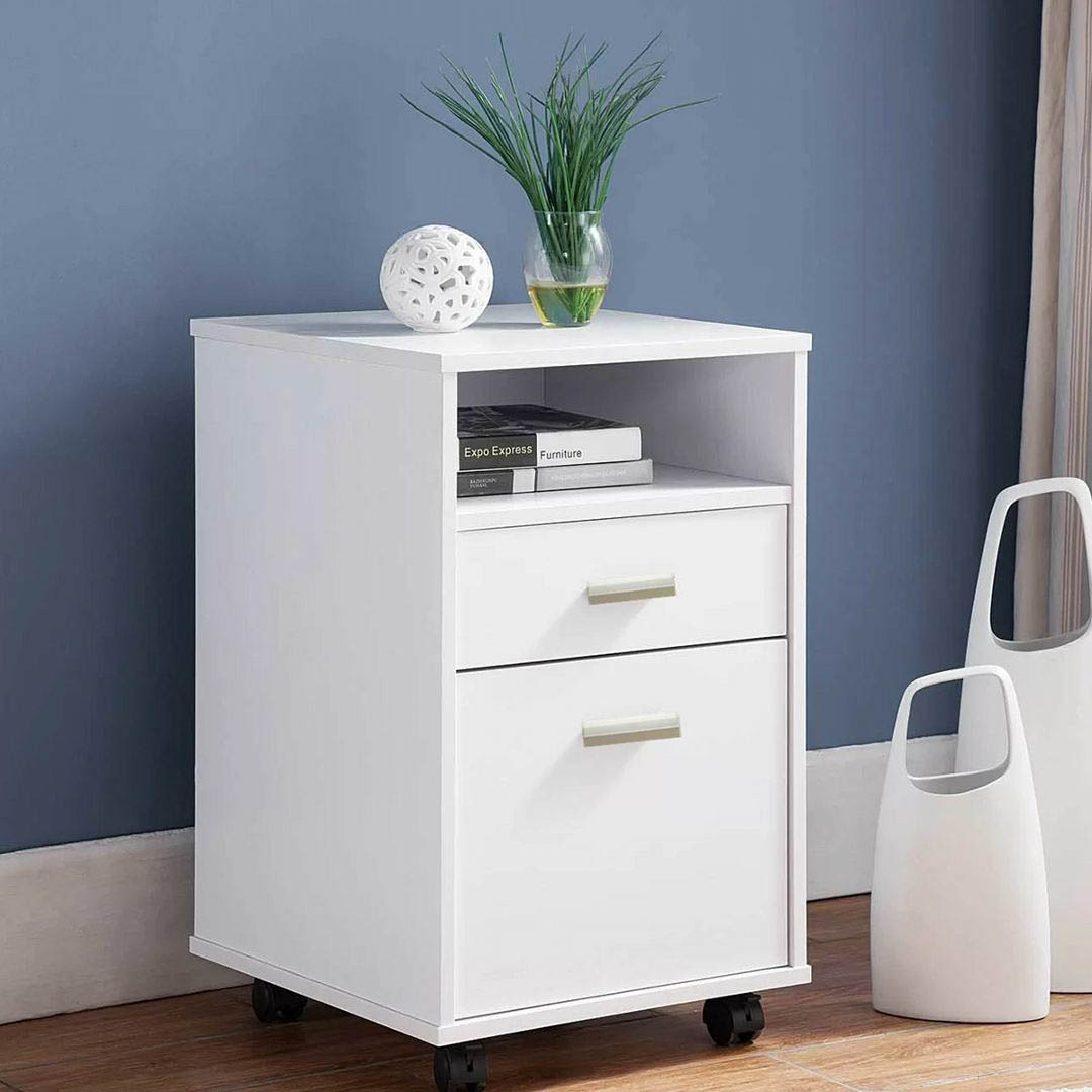 Tủ đựng tài liệu, hồ sơ SMLIFE Finny  | Gỗ MDF dày 17mm chống ẩm | D40xR45xC71cm