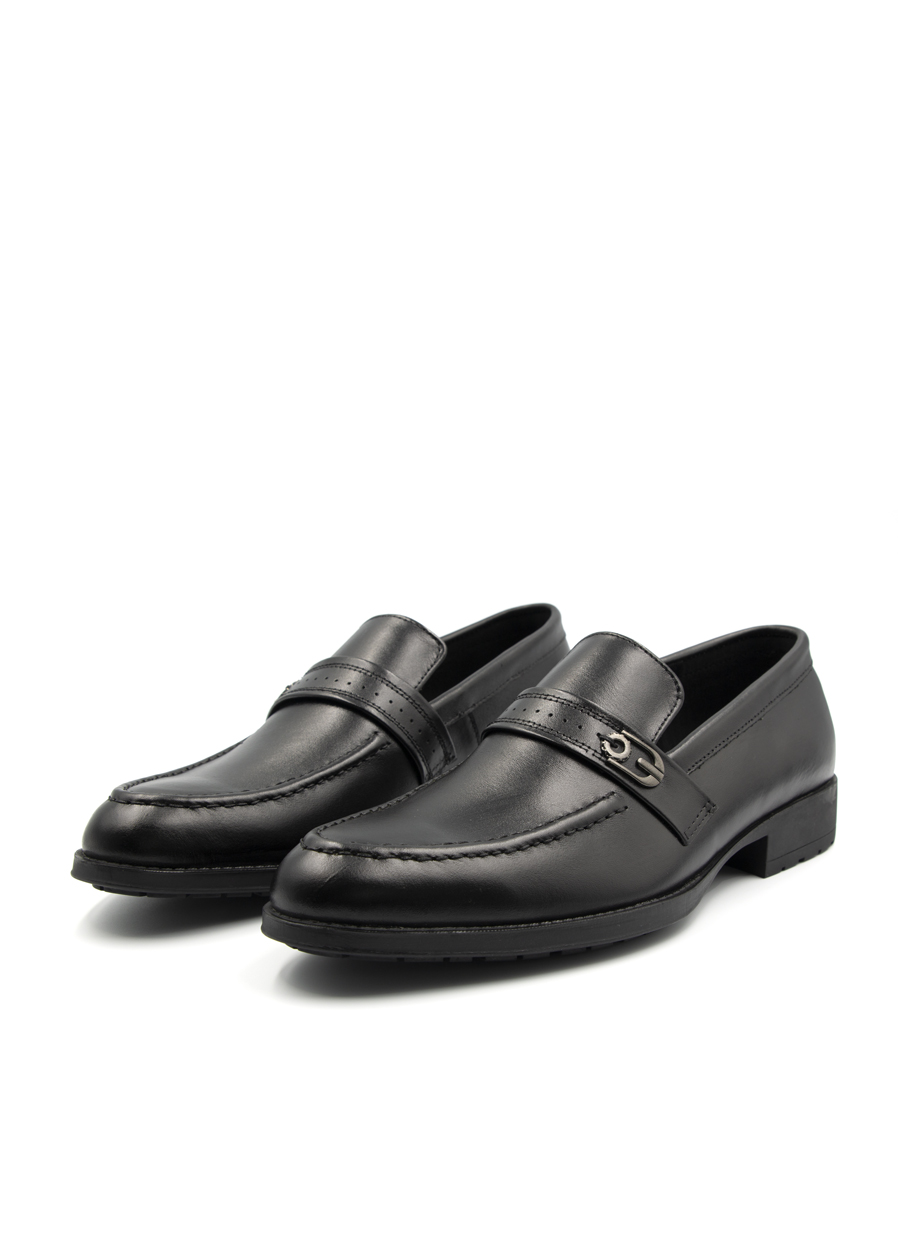 Giày Da Nam Bit Loafer Tomoyo TMN06901