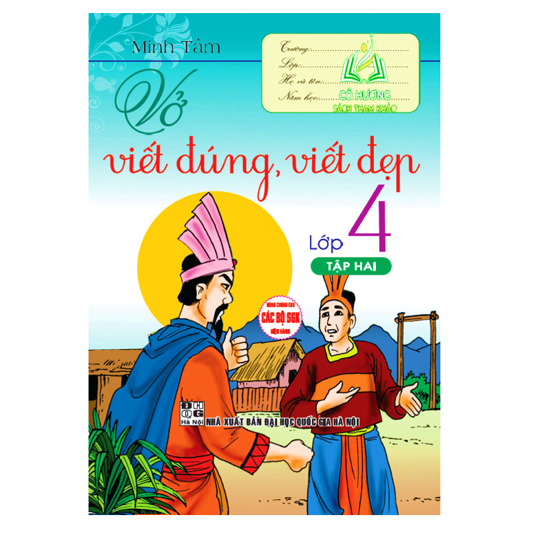 Sách - Vở viết đúng, viết đẹp lớp 4 (tập 2) - dùng chung cho các bộ sgk hiện hành ( HA )