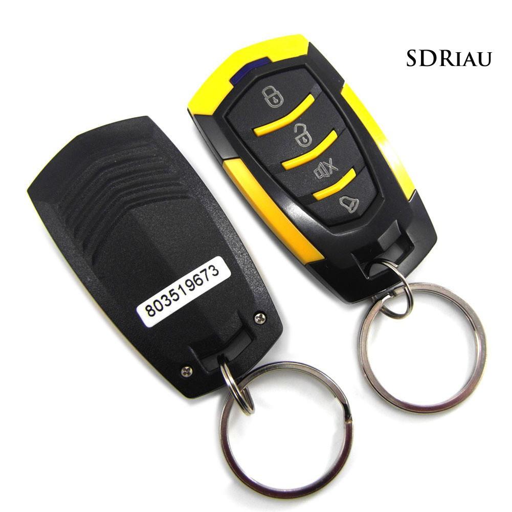Thiết Bị Báo Động Chống Trộm Cho Xe Hơi Qcd 810-8182 Kèm Phụ Kiện