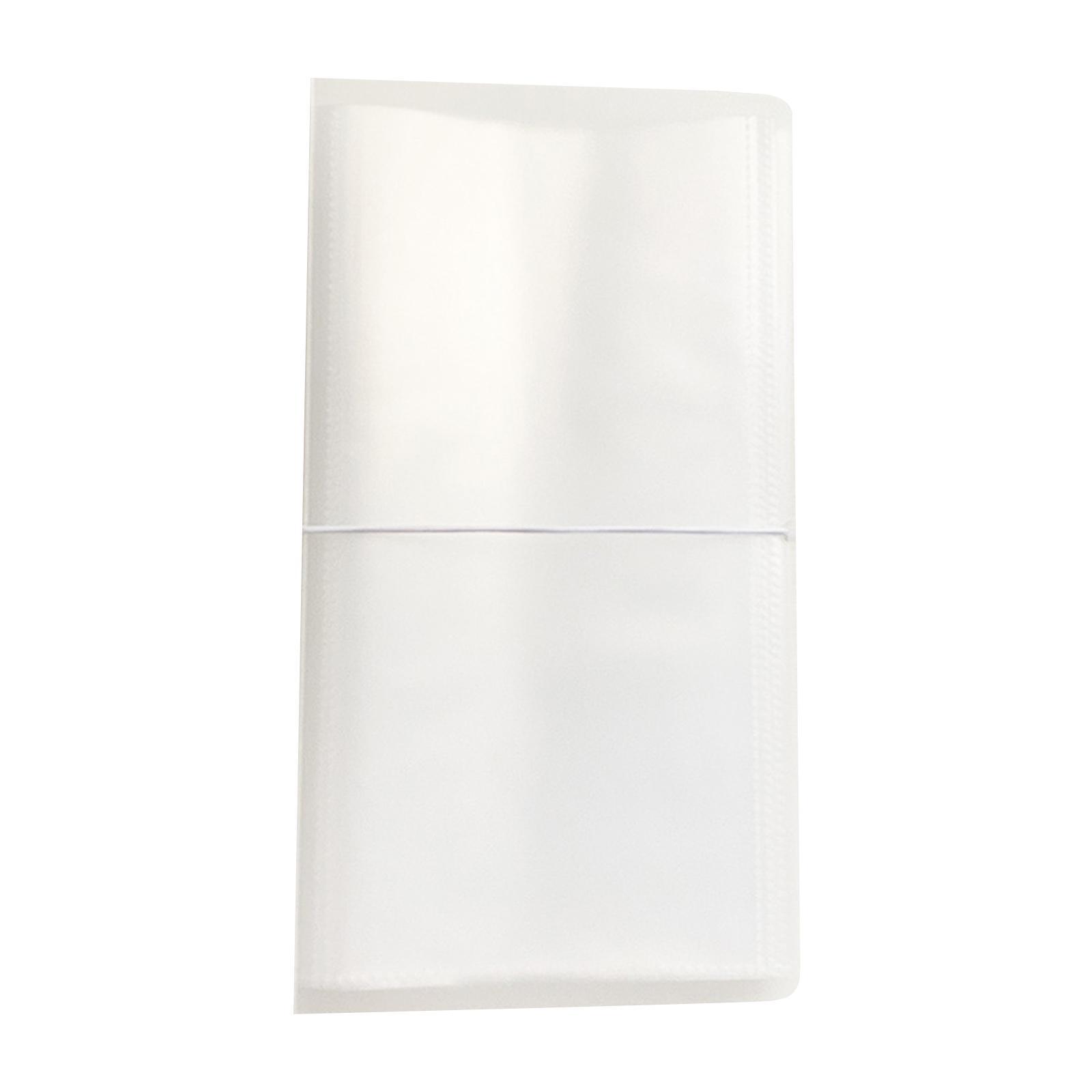 Portable Sticker Storage Book Holder Photo Album Pocket 26.4x14.1cm