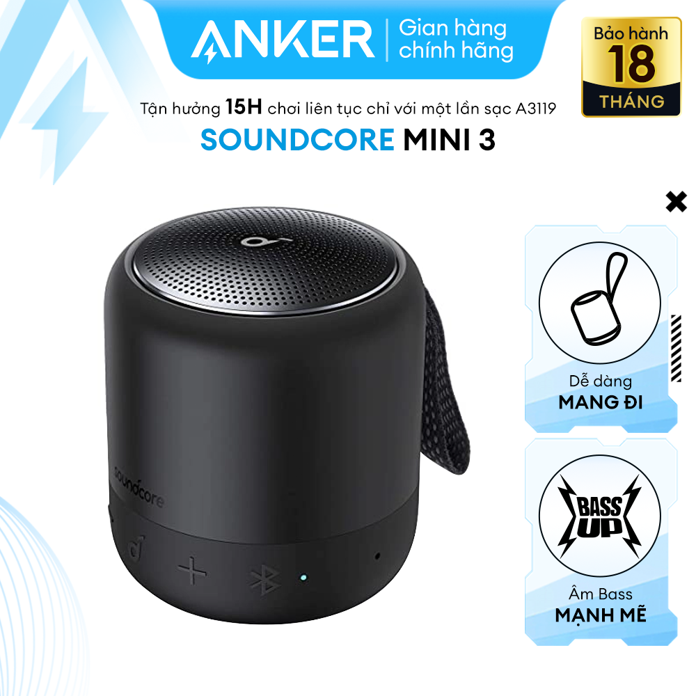 Loa Bluetooth Anker SoundCore Mini 3 6w - A3119