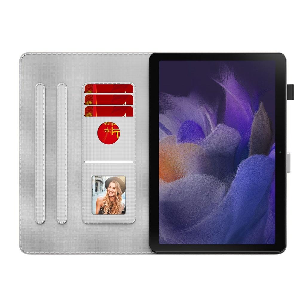 Ốp lưng máy tính bảng dạng gập bằng da siêu mỏng chống sốc dành cho Realme Pad 10.4"