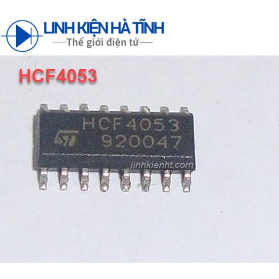 10 CON IC LOGIC HCF4053 HCF4053M HEF4053 SOP-16 MỚI