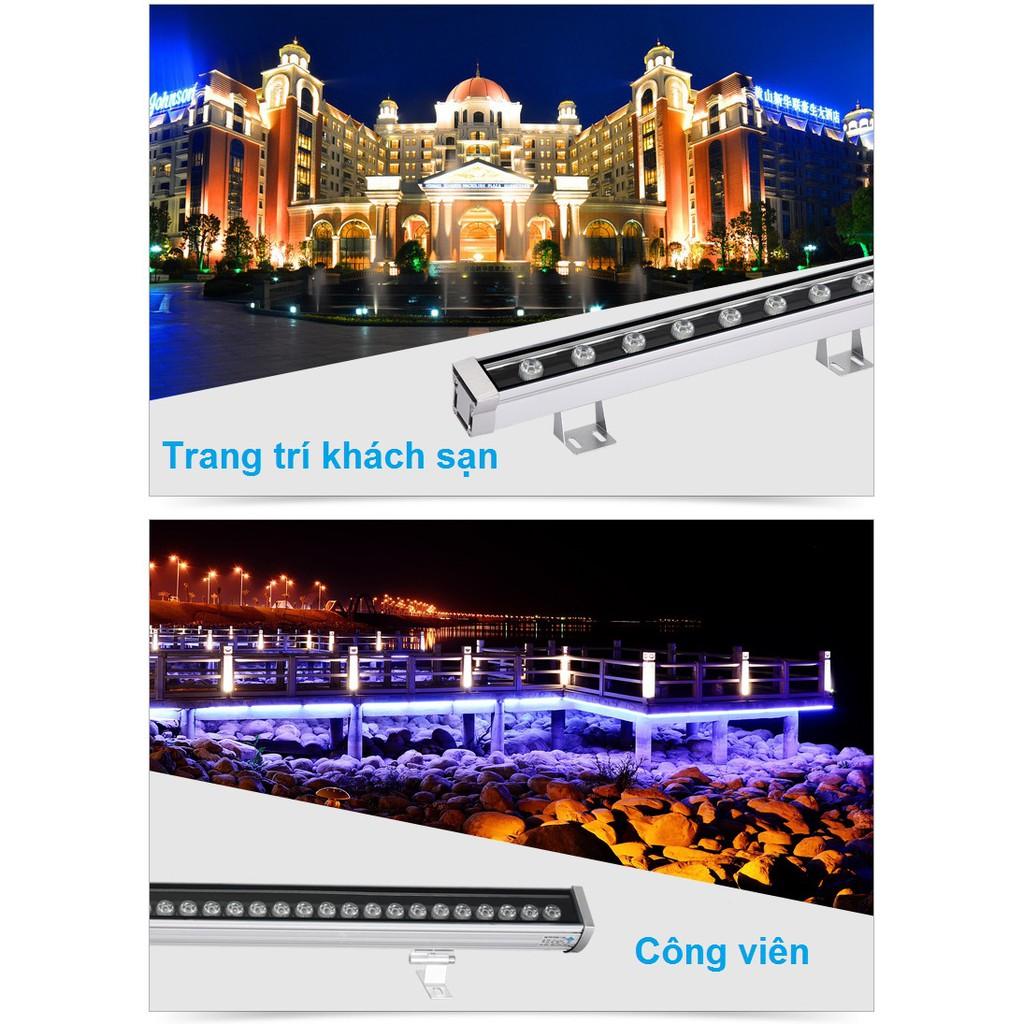 Đèn led thanh hắt ngoài trời dùng nguồn 24V