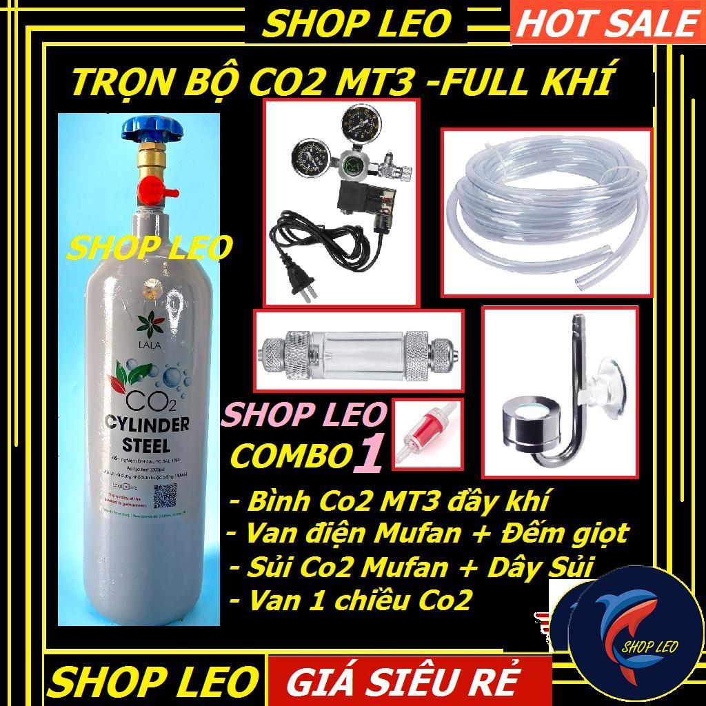 Bình Co2 Trọn Bộ dùng luôn- Full bộ bình Co2 MT3 - Bình Co2 MT3 thủy sinh