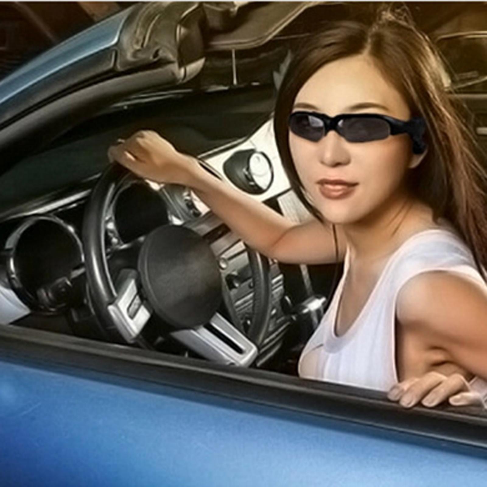 Music Bluetooth Sunglasses Earbuds Headset for Sports Running Car Driving