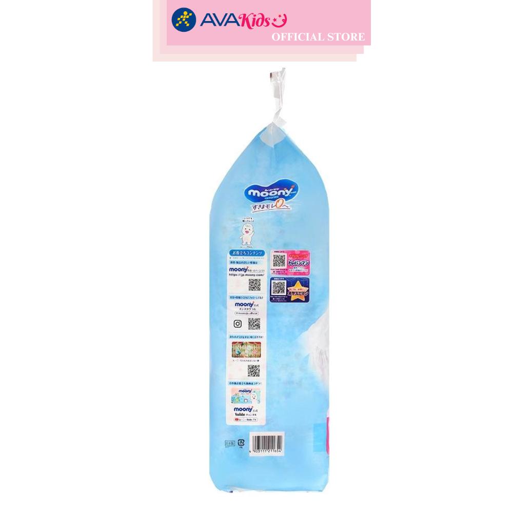 Tã quần cho bé gái Moony man size XXL 26 miếng (13 - 28 kg)