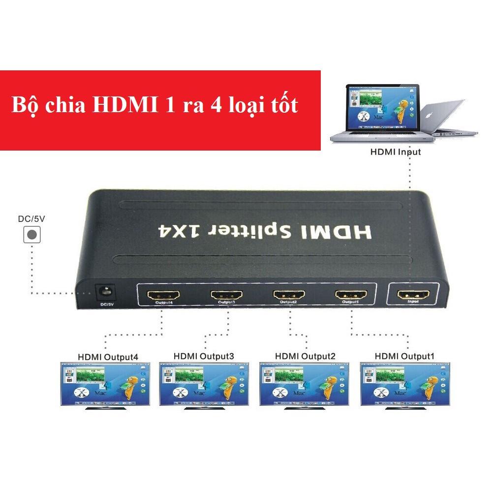 Bộ Chia HDMI 1 Ra 4 Mạch Dài Loại Tốt