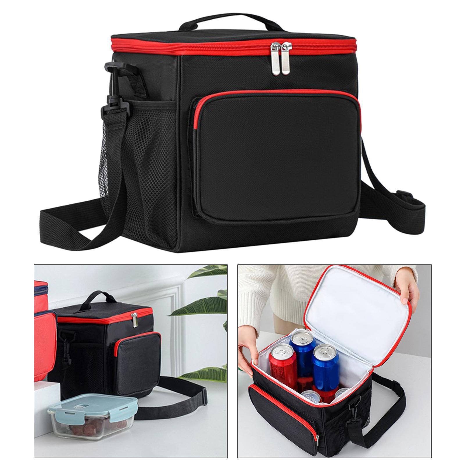Insulated Lunch Bag Lunch Boxes Thermal Lunch Container with Adjustable Shoulder Strap for Work Beach