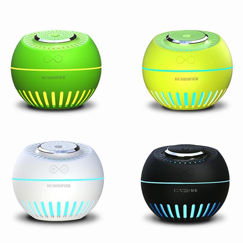 New  LED Night Light Humidifier USB Air Diffuser Purifier