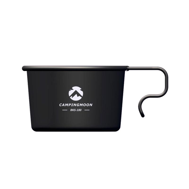 CAMPINGMOON Outdoor Camping Stainless Steel Sierra Cup Portable Camping Hiking Picnic BBQ Tableware Cookware