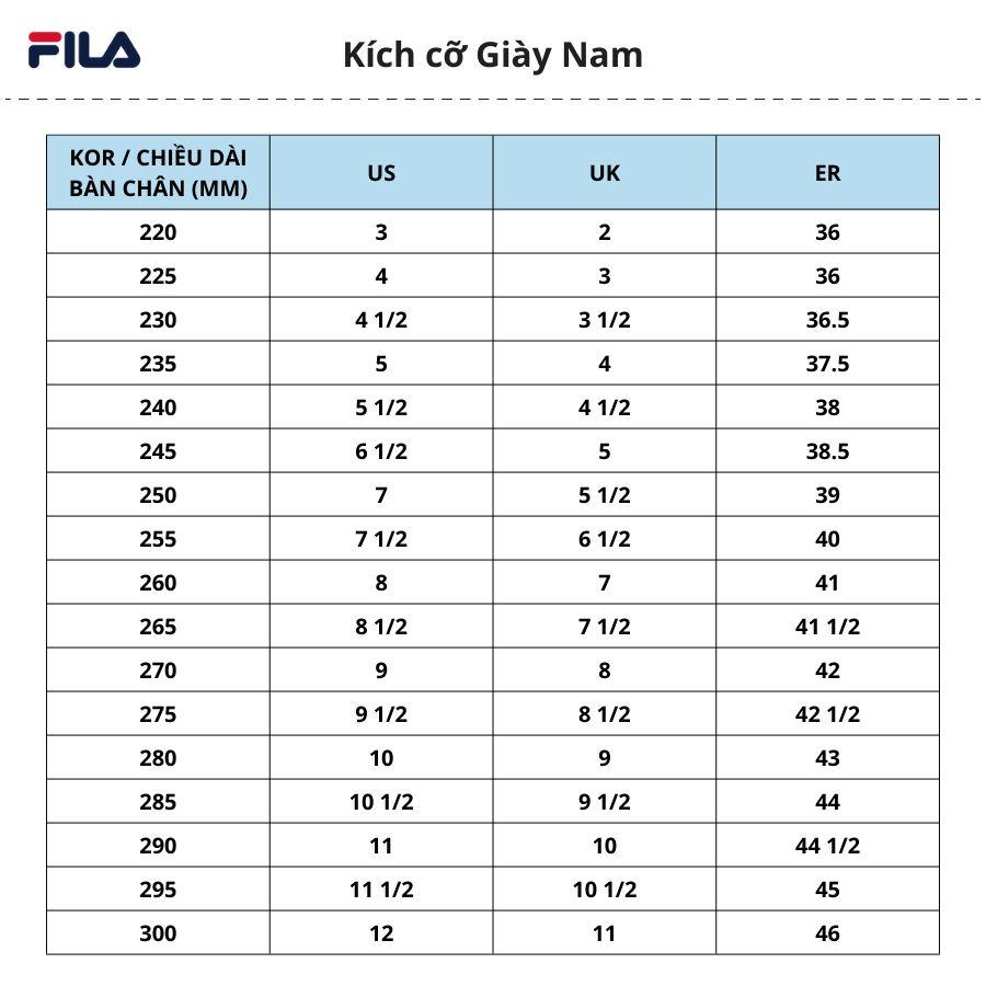 Giày sneaker nam Fila Interation - 1JM00790E-050