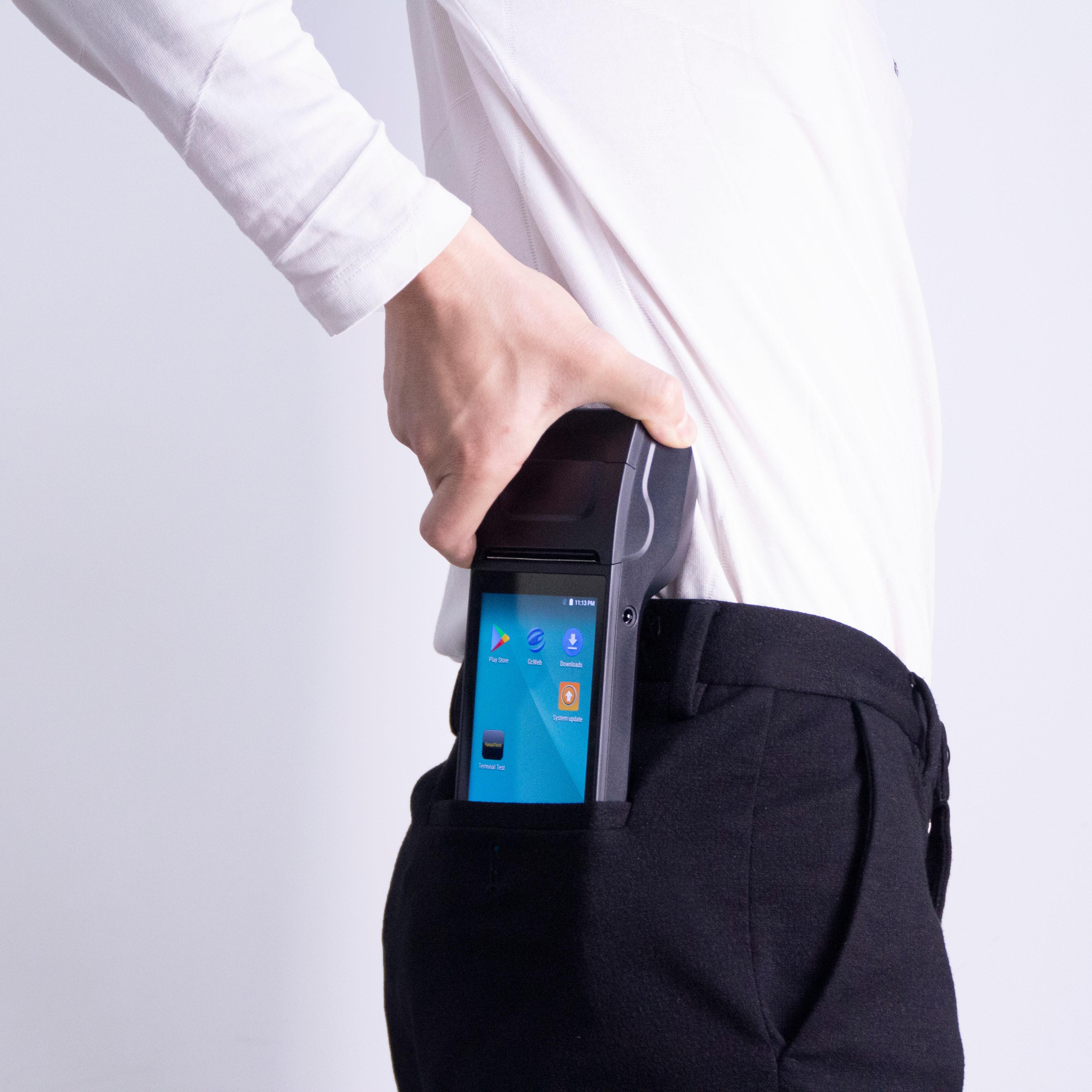 Màn hình lớn 6 inch POS cầm tay Android dành cho bán vé đỗ xe ô tô với ứng dụng miễn phí