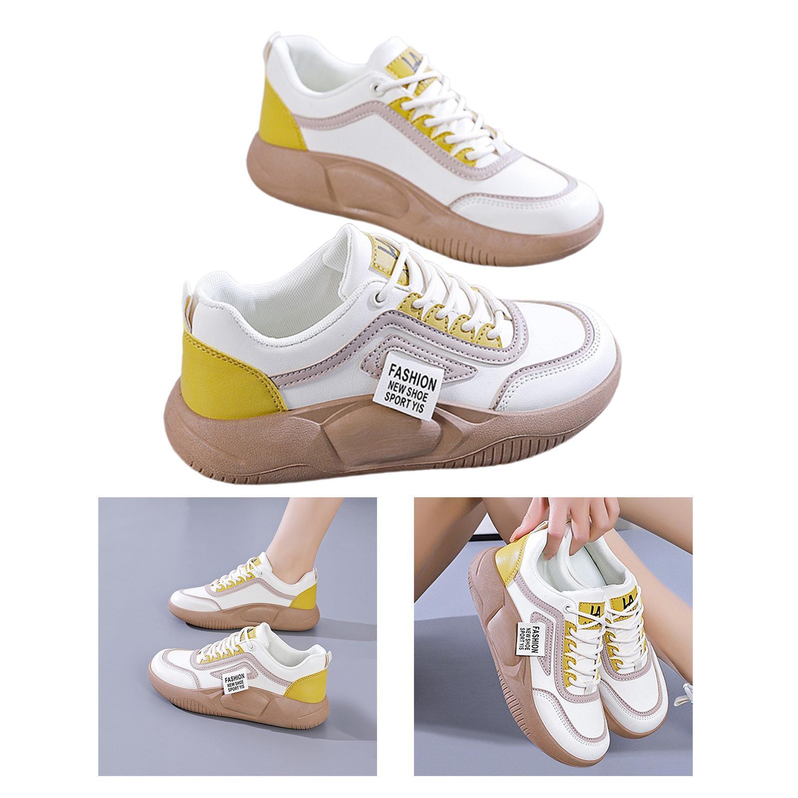 Thick Soled Women Casual Sneakers Nonslip Fashion Breathable Sports Shoes for Running