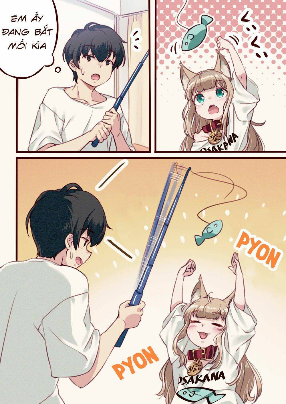 uchi ni neko ga yattekita! chapter 3 4