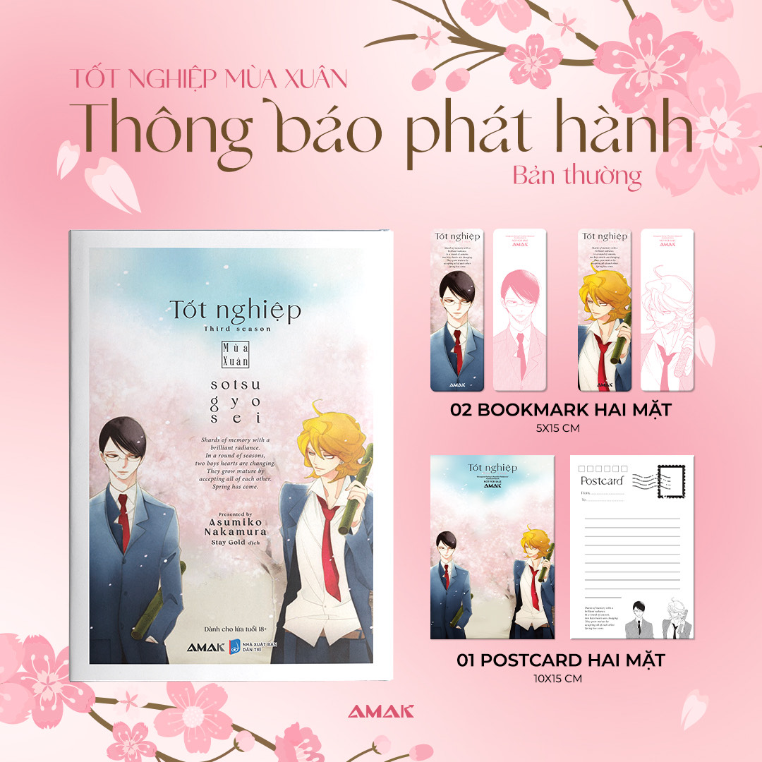 [Manga] Tốt Nghiệp - Mùa Xuân - Amakbooks