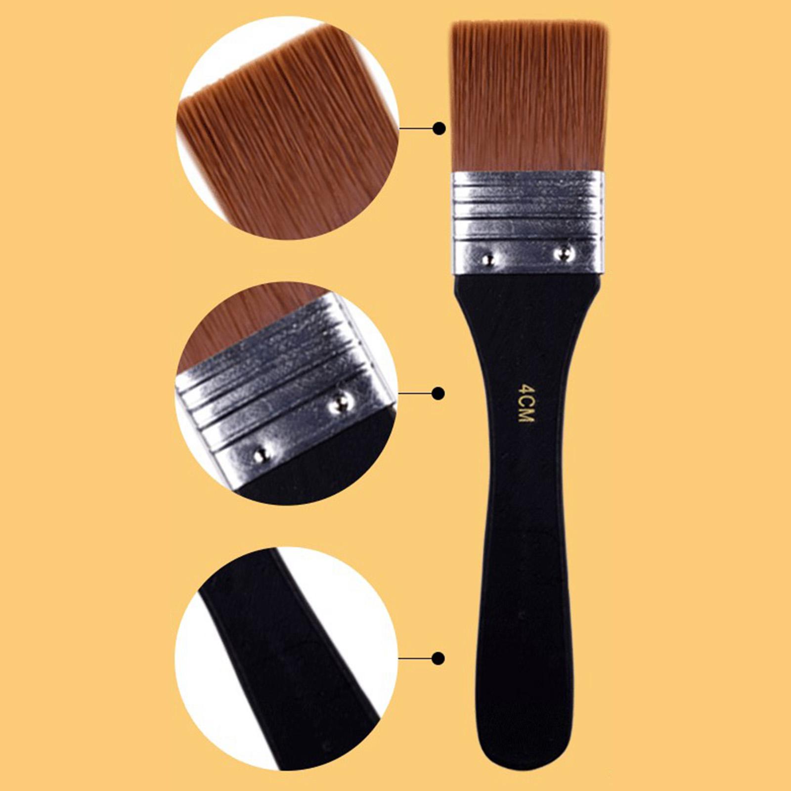 Artist Paint Brushes Acrylic Oil Watercolour Painting Craft Nylon Brush