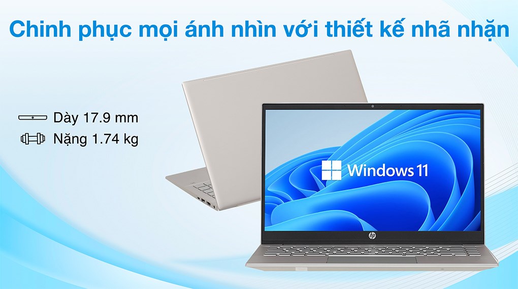 Máy Tính Xách Tay Laptop HP Pavilion 15-eg2035TX i5 1235U/8GB/512GB/2GB MX550/Win11 - Hàng Chính Hãng