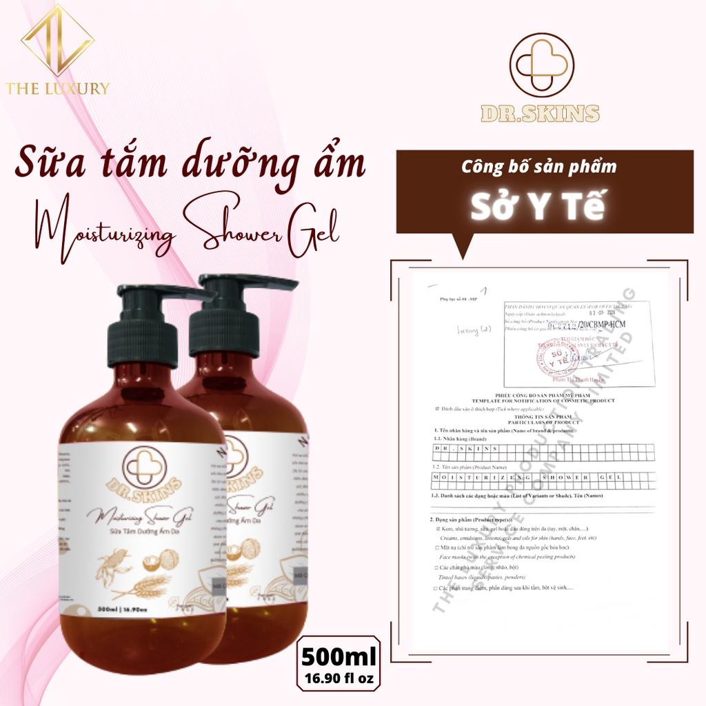 Sữa tắm dưỡng ẩm da DR.SKINS 500ml THẢO MỘC