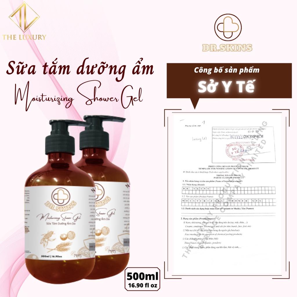 Sữa tắm dưỡng ẩm da DR.SKINS 500ml THẢO MỘC