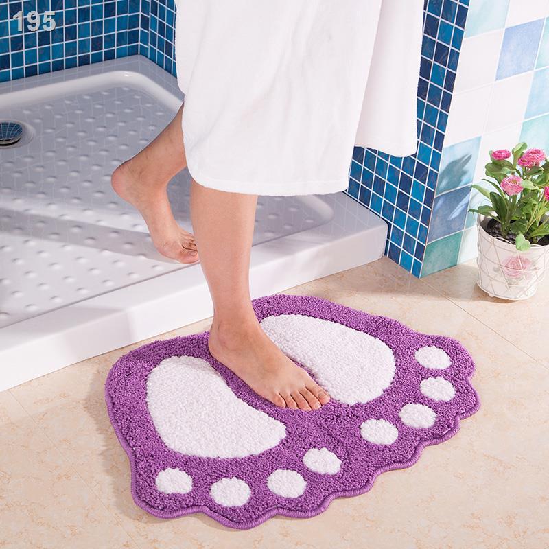 Thảm lót sàn phòng tắm Huiduo chống trượt chân thấm nước trải cửa ngủ