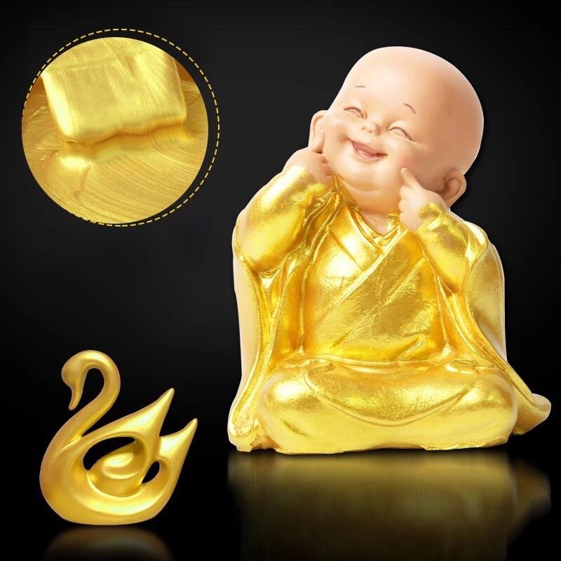 Bột Màu Nhũ Vàng 24 K Hũ 100ml - Trường Thịnh Sài Gòn