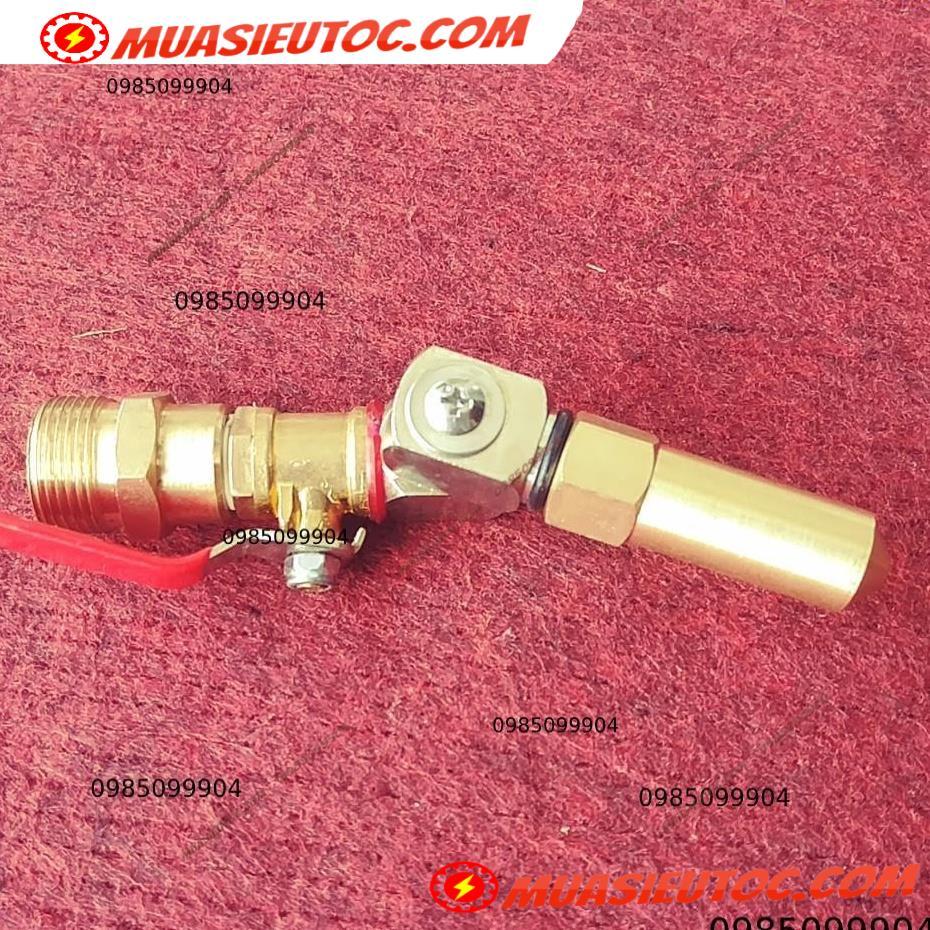 Béc vòi xịt rửa vệ sinh bảo dưỡng máy lạnh điều hoà xoay 360 độ - Thau dài - Không chỉnh tia | daikin sanyo toshiba lg