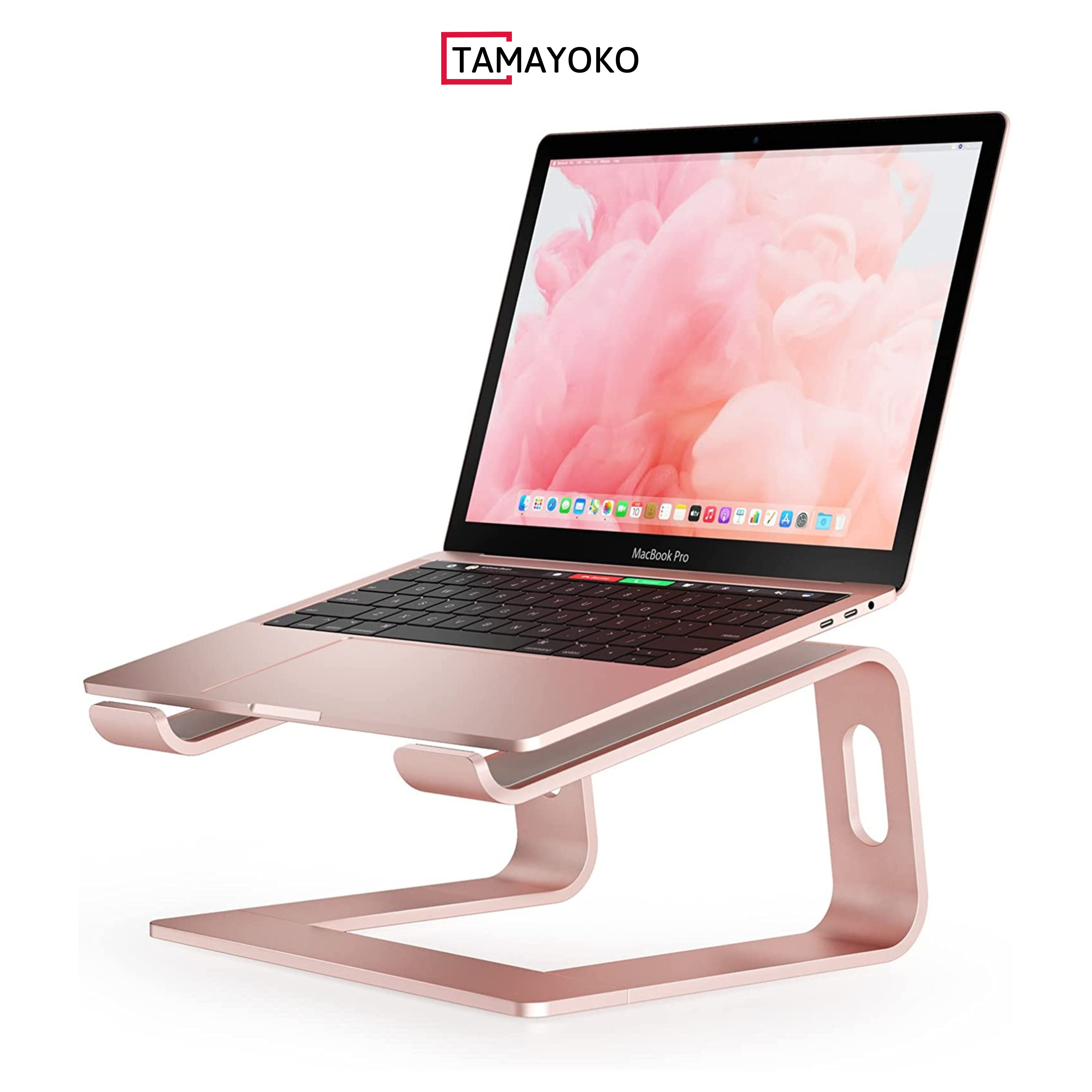 Giá Đỡ Máy Tính Laptop Macbook Hợp Kim Nhôm Cao Cấp Giúp Tản Nhiệt Có Thể Tháo Rời Hàng Chính Hãng Tamayoko - Hồng