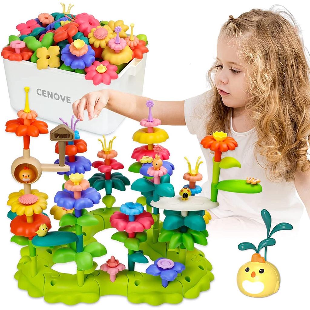 ĐỒ CHƠI DIY LẮP GHÉP KHU VƯỜN CỔ TÍCH FLOWER GARDEN BUILDING TOY SET GIÚP BÉ PHÁT TRIỂN TƯ DUY