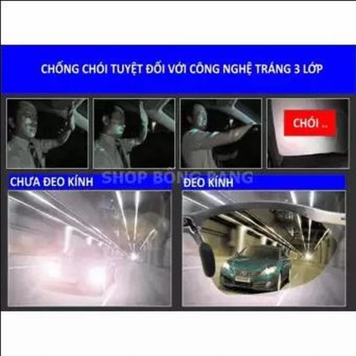 Kính chống loá đi xe ban đêm